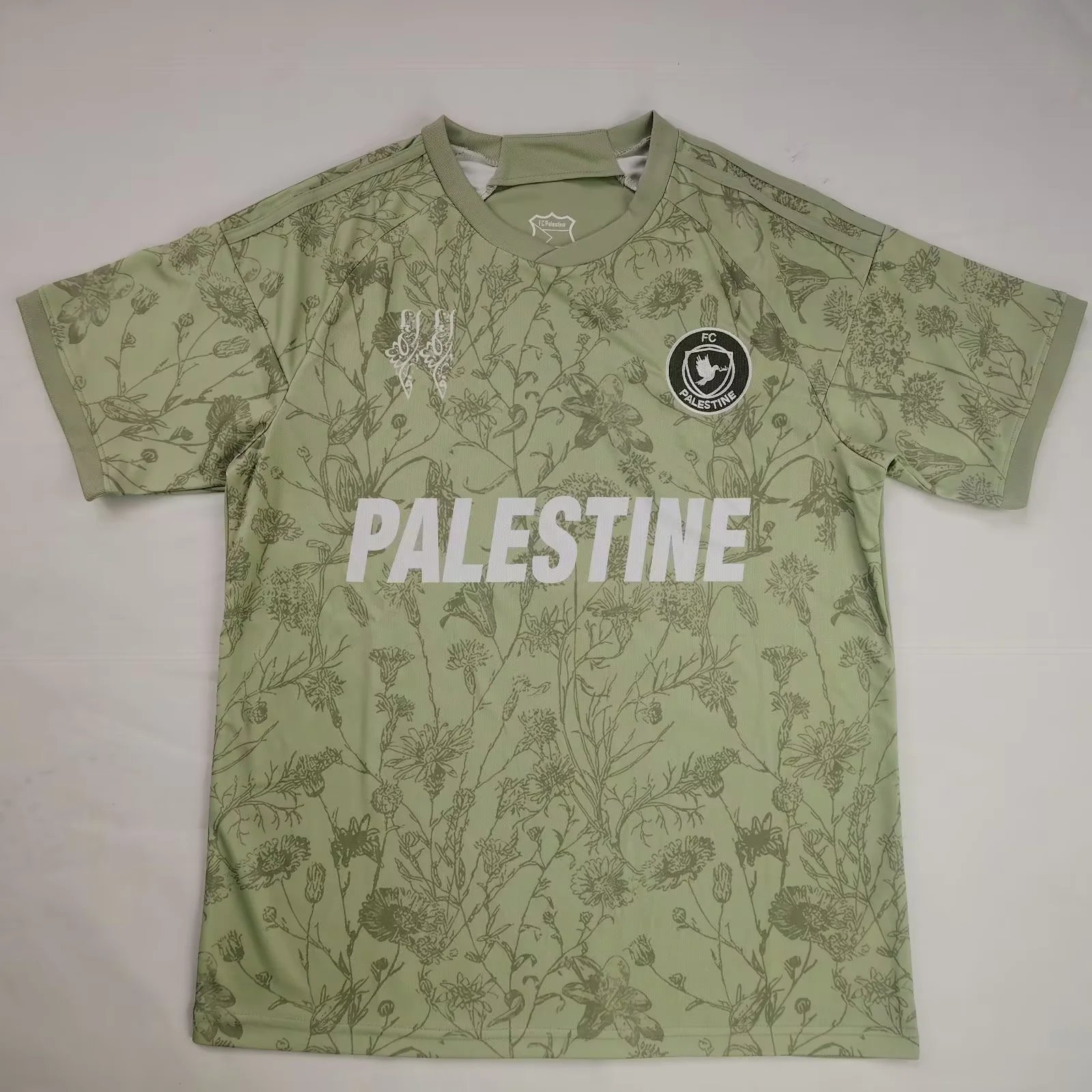 AAA Quality Palestine 26/27 Light Green Training Jersey